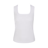 Gia Tank Top - White