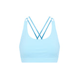 Women's Core Sports Bra - Sky Blue