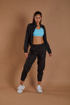 Women's Track Jacket - Black