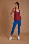 Women's Training Tank - Burgundy